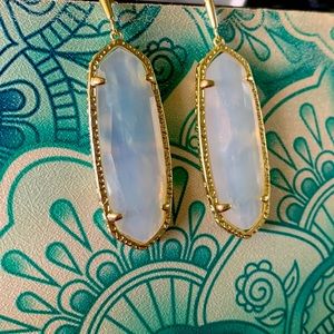 COPY - Kendra Scott Lauren in Gold and Ivory Mother of Pearl VEUC